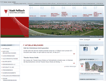 Tablet Screenshot of fellbach.de